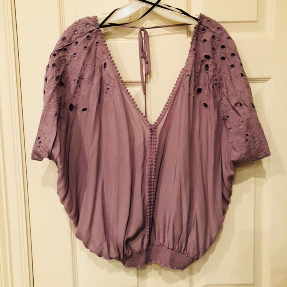 Lilac Blouse